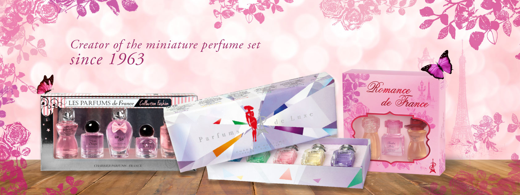 les parfums miniature