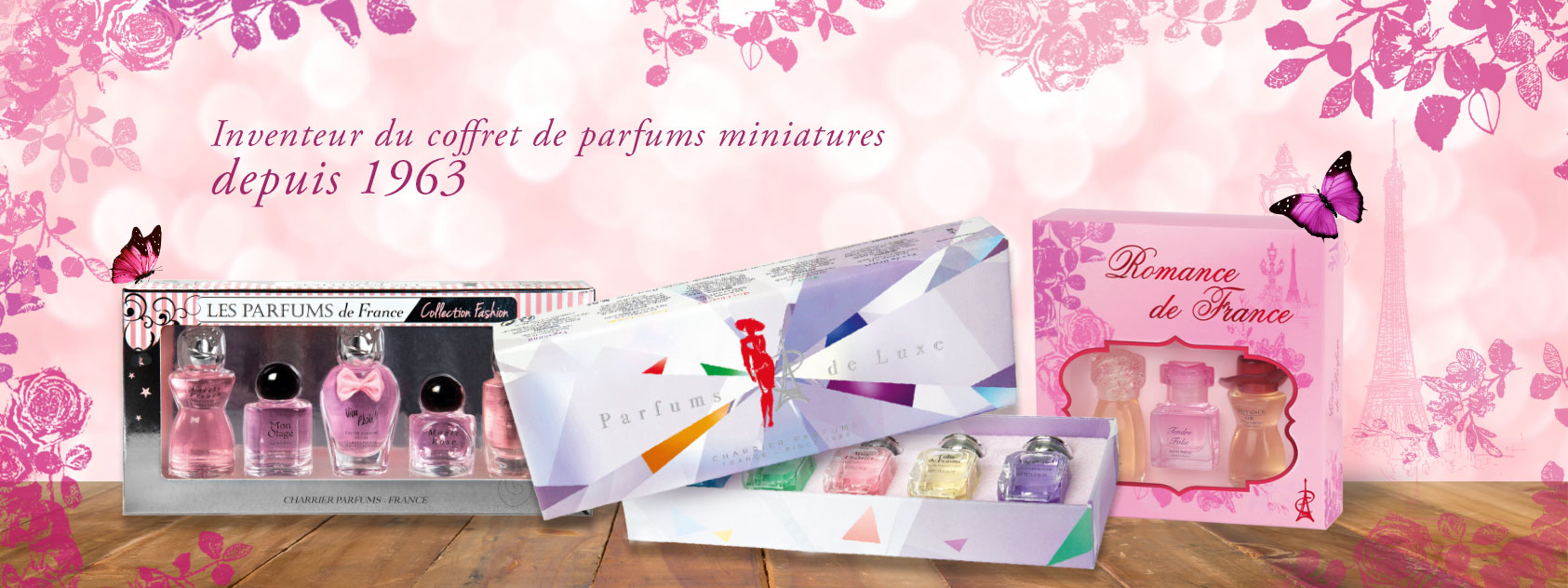 Inventeur du coffret de parfums miniatures depuis 1963