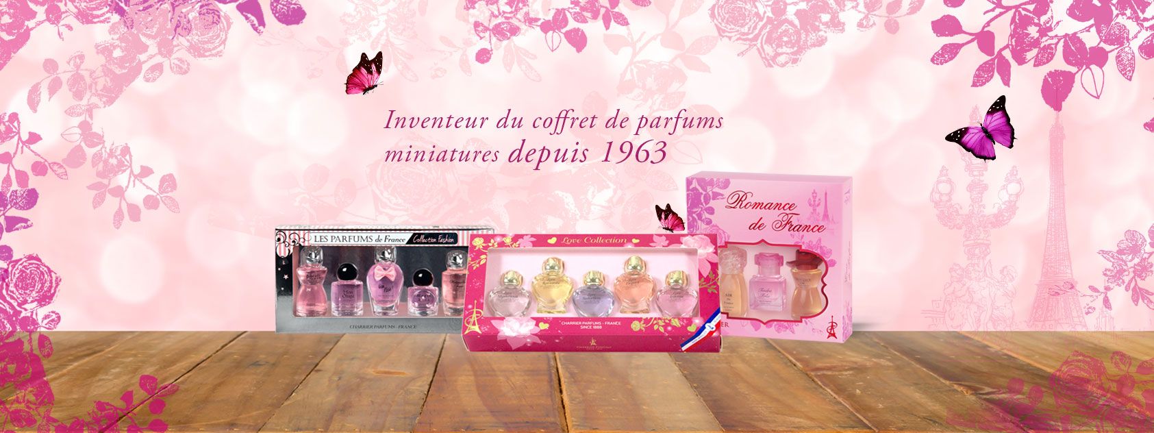 Inventeur du coffret de parfums miniatures depuis 1963