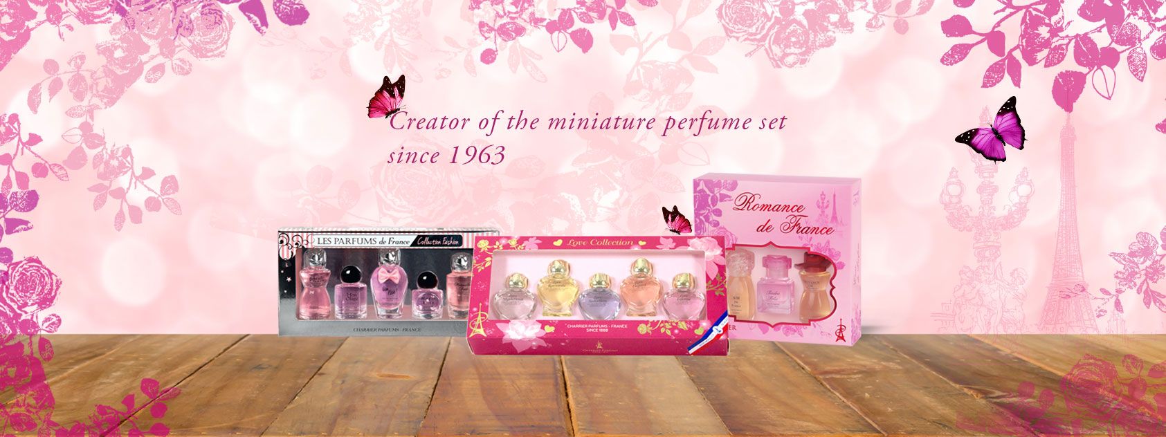 Inventeur du coffret de parfums miniatures depuis 1963
